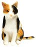 Japanese Cats Calico Cat (Sitting) (Fashion Doll)