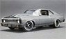 1320 Drag Kings 1969 Chevrolet Nova - Blackout Silver (Diecast Car)