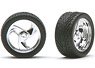 `Tri-Blades` Rims w/Tire Chrome (Set of 4) (Accessory)