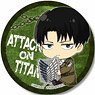Gyugyutto Can Badge Attack on Titan Season 3/Levi (Survey Corps) (Anime Toy)