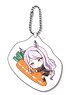 Uma Musume Pretty Derby Mini Cushion Key Ring Mejiro McQueen (Anime Toy)