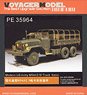 Photo-Etched Parts for Modern US Army M54A2 5t Truck Basic (for AFV 35300) (Plastic model)