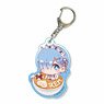 Latteart Acrylic Key Ring Re:Zero -Starting Life in Another World-/Rem (Anime Toy)