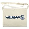 Dragon Ball Z Capsule Corporation Musette Bag Natural (Anime Toy)