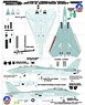 Caution Data Decal for Tamiya & AMK Tomcat Data and Weapons