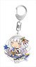Chimadol The Idolm@ster Million Live! Acrylic Key Ring Takane Shijou Nouvelle Tricolor Ver. (Anime Toy)