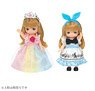 Clothes Licca Miki-chan Maki-chan Dress Set Rainbow Princess & Fairy Tale One-piece (Licca-chan)