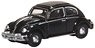 (N) VW Beetle Black (Model Train)