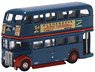 (N) RT Bus Browns Blue (Model Train)