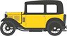 (OO) Austin Seven Yellow And Black (Model Train)