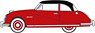 (OO) Austin Atlantic Saloon Ensign Red (Model Train)