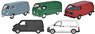 (OO) 5 Piece VW Van Set T1/T2/T3/T4/T5 (5 Cars Set) (Model Train)
