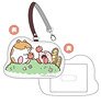 Kirby`s Dream Land Pupupu Friends Synthetic Leather Pass Case B: Kirby & Rick (Anime Toy)