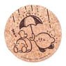 Kirby`s Dream Land Pupupu Friends Cork Coaster A: Rain (Anime Toy)