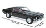 Ford Mustang Fastback 1968 Black (Diecast Car)