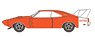 (HO) Dodge Charger Daytona 1969 Orange (Model Train)