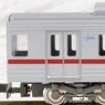 Tobu Series 30000 (Early Type/Tojo Line) Additional Four Middle Car Set (without Motor) (Add-On 4-Car Set) (Pre-colored Completed) (Model Train)
