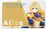 Sword Art Online Alicization IC Card Sticker Alice (Anime Toy)