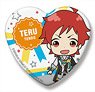 The Idolm@ster Side M Side Mini Heart Can Badge Glory Monochrome Teru Tendo (Anime Toy)