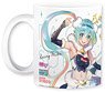 Hatsune Miku Racing Ver. 2018 Mug Cup Super Sonico Collaboration Ver.1 (Anime Toy)