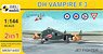 D.H. Vampire F.3 `Jet Fighter` (Set of 2) (Plastic model)