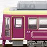 The Railway Collection Tokyo Metropolitan Bureau of Transportation Type 7700 (Dark Red) (Model Train)