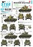 M4A3E8 Sherman # 3. Korean War 1950-53. M4A3E8 HVSS Easy Eight Sherman. 72nd Tank Bn, 245th Tank Bn, 32nd RCT - Regimental Combat Team, 7th Infantry Div. (Decal)