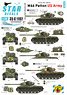 US Army M46 Patton. Korean War 1950-53. 31st Infantry Regiment, 64th Tank Bn, 245th Tank Bn. (Decal)