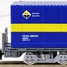 J.R. Container Wagon Type KOKI107 (Enhanced Deployment Version/with Seino Transportation Container) (Model Train)