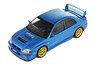 Subaru Impreza WRX STI Tune S9 Specs 2003 Metallic Blue/Gold Wheel (Diecast Car)