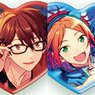 Ensemble Stars! Heart Can Badge Vol.4 (Set of 8) (Anime Toy)