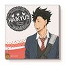 Haikyu!! Earthenware Coaster G (Kuroo) (Anime Toy)