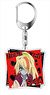 Zombie Land Saga Acrylic Key Ring Saki Nikaido Zombie Ver. (Anime Toy)