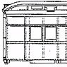 1/80(HO) SUSHI28-3, 4 Plastic Base Kit (Unassembled Kit) (Model Train)