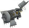 Fw190A-8/R2エンジン&胴体内機銃 (エデュアルド用) (プラモデル)