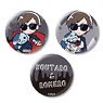 Zombie Land Saga Can Badge Set 08. Kotaro Tatsumi & Romero (Anime Toy)