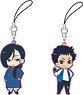 [Banana Fish] Rubber Strap Set Sing & Lung Lee (Anime Toy)