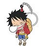 One Piece Luffy Tsumamare Key Ring (Doze Ver.) (Anime Toy)