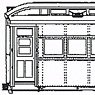 16番(HO) オハニ35500 (オハニ30形) プラ製ベースキット (組み立てキット) (鉄道模型)