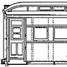 16番(HO) オロ30600 (オロ31形) プラ製ベースキット (組み立てキット) (鉄道模型)