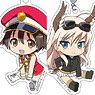Strike Witches Road to Berlin Petanko Trading Acrylic Strap (Set of 10) (Anime Toy)