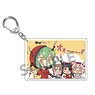 Shinovi Master Senran Kagura New Link One Scene Acrylic Key Ring Hikage (Anime Toy)