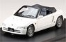 Honda Beat (PP1) with Tonneau Cover Crete White (Diecast Car)