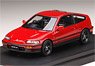 Honda CR-X SiR (EF7) with Mugen RNR Wheel Red (Diecast Car)