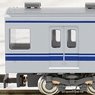Seibu Series 6000 Aluminum Body (6156 Formation/Updated Car) Additional Four Middle Car Set (without Motor) (Add-On 4-Car Set) (Pre-colored Completed) (Model Train)
