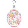 Cardcaptor Sakura x Little Twin Stars Acrylic Key Ring Sakura / Kiki / Lala (Anime Toy)