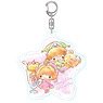 Cardcaptor Sakura x Little Twin Stars Acrylic Key Ring Sakura / Syaoran (Anime Toy)