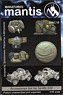 WWII German Accessories for Sd.Kfz. 222 (for Tamiya) (Plastic model)