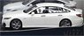 トヨタクラウン RS アドバンス ハイブリッド 2018 ホワイトパールクリスタルシャイン (ミニカー)