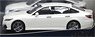 トヨタクラウン RS アドバンス 2018 ホワイトパールクリスタルシャイン (ミニカー)